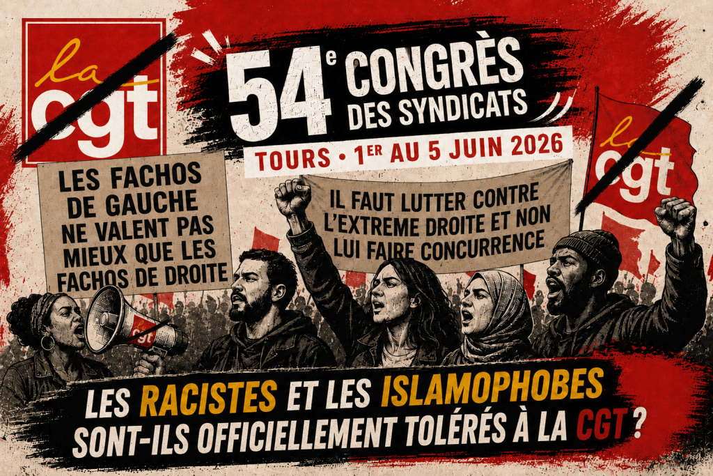 Pour une action antiraciste au 54e Congrès de la&nbsp;CGT